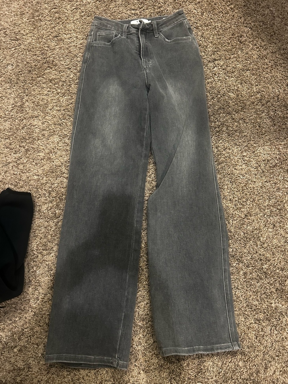 Woman’s Vici Gray Jeans - Classic Straight Fit